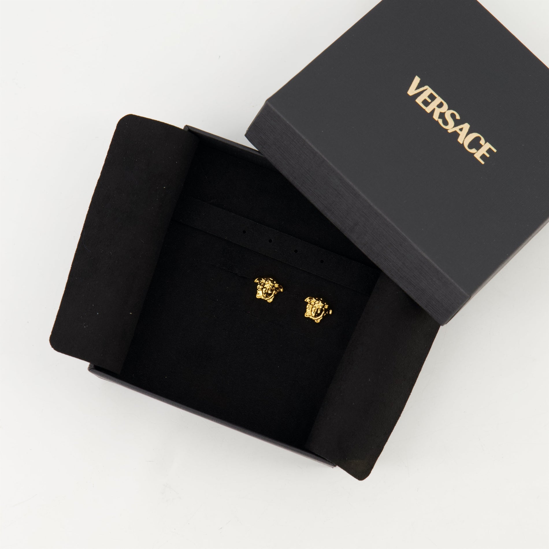 Versace Medusa Stud Earrings - image 3