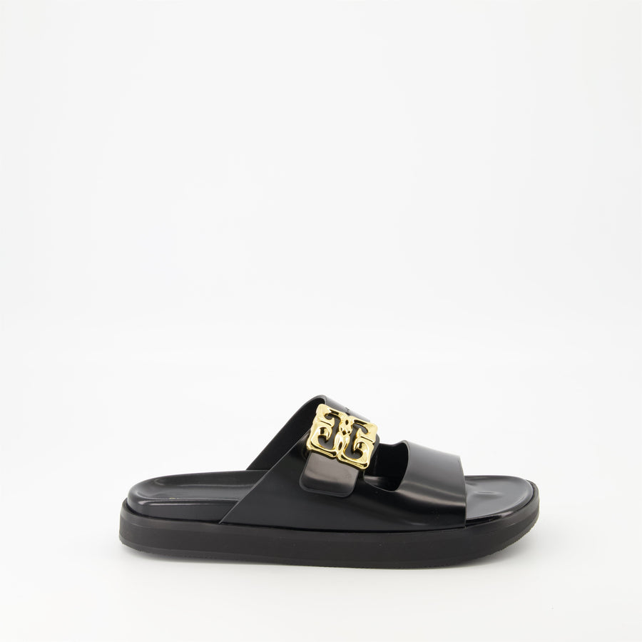 Givenchy Logo Buckle Slide Sandals