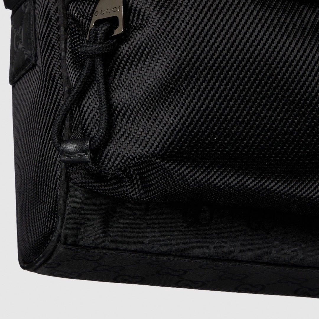Gucci Medium Black Messenger Crossbody Bag - image 8