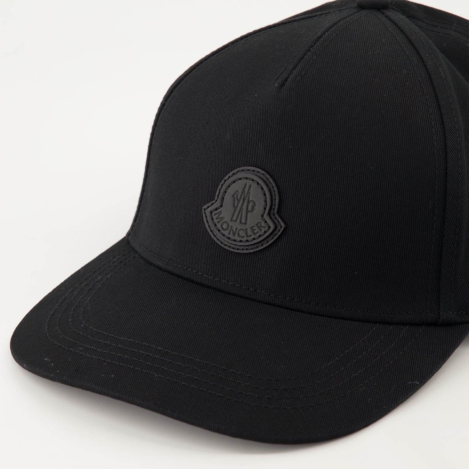 Moncler Leather Logo Cap - image 4