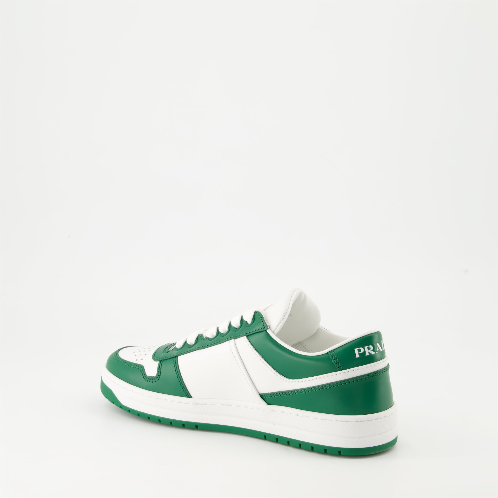 Prada Panel Low-Top Sneakers-Green - image 3