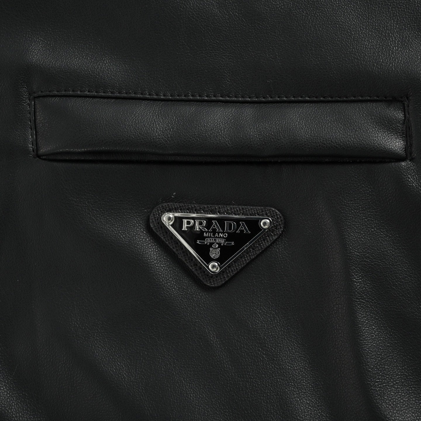 Prada Reversible Leather & Nylon Bomber Jacket - image 5