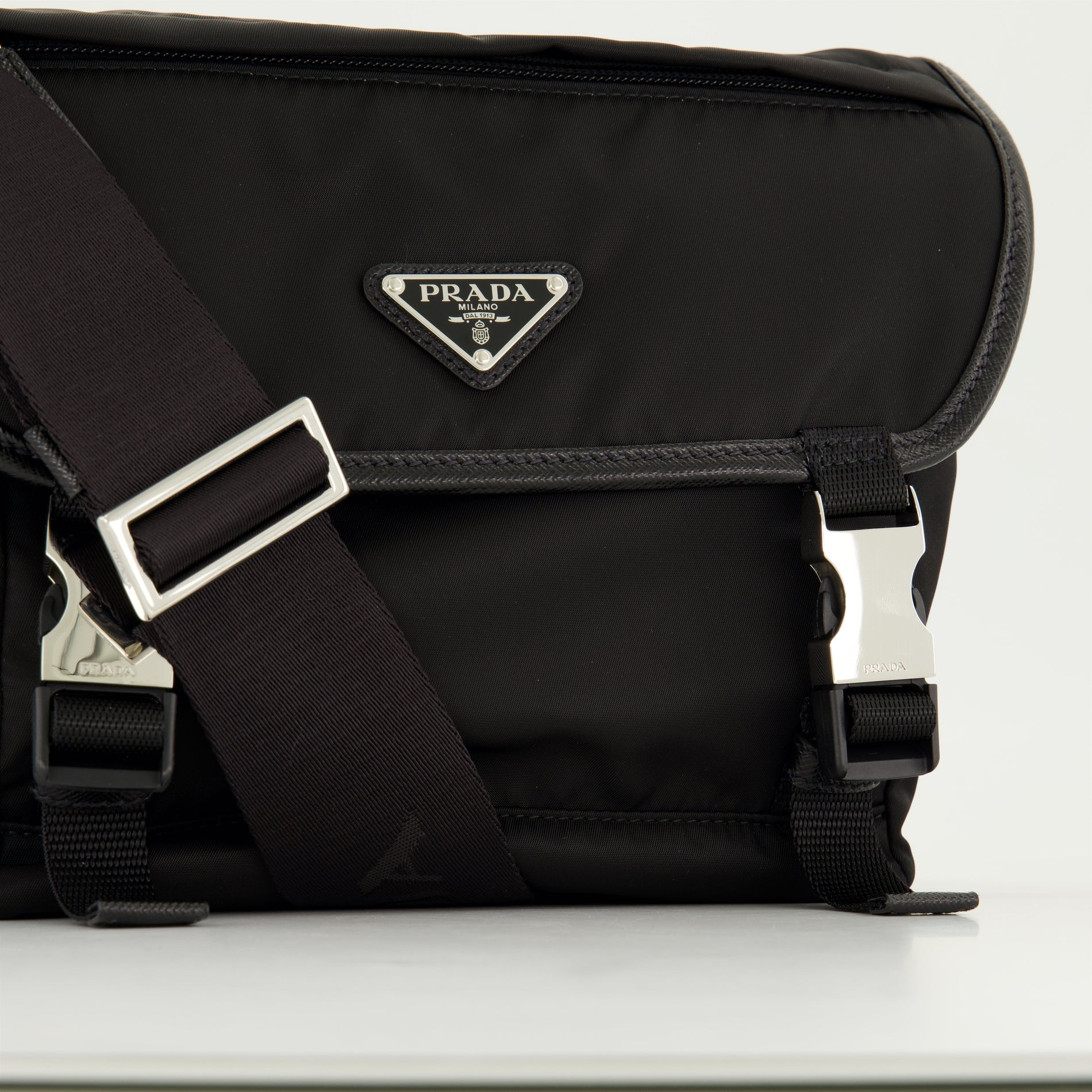 Prada Re-Nylon and Saffiano Leather Bag - image 3