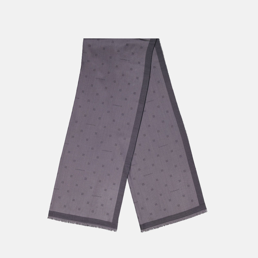 Givenchy 4G Logo Scarf – Grey