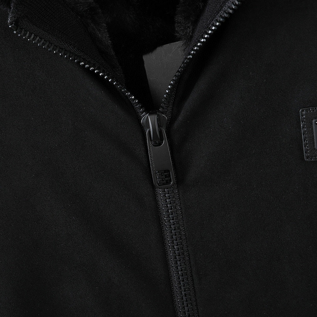 Dolce & Gabbana Faux-Fur Lined Hooded Zip Jacket - image 8