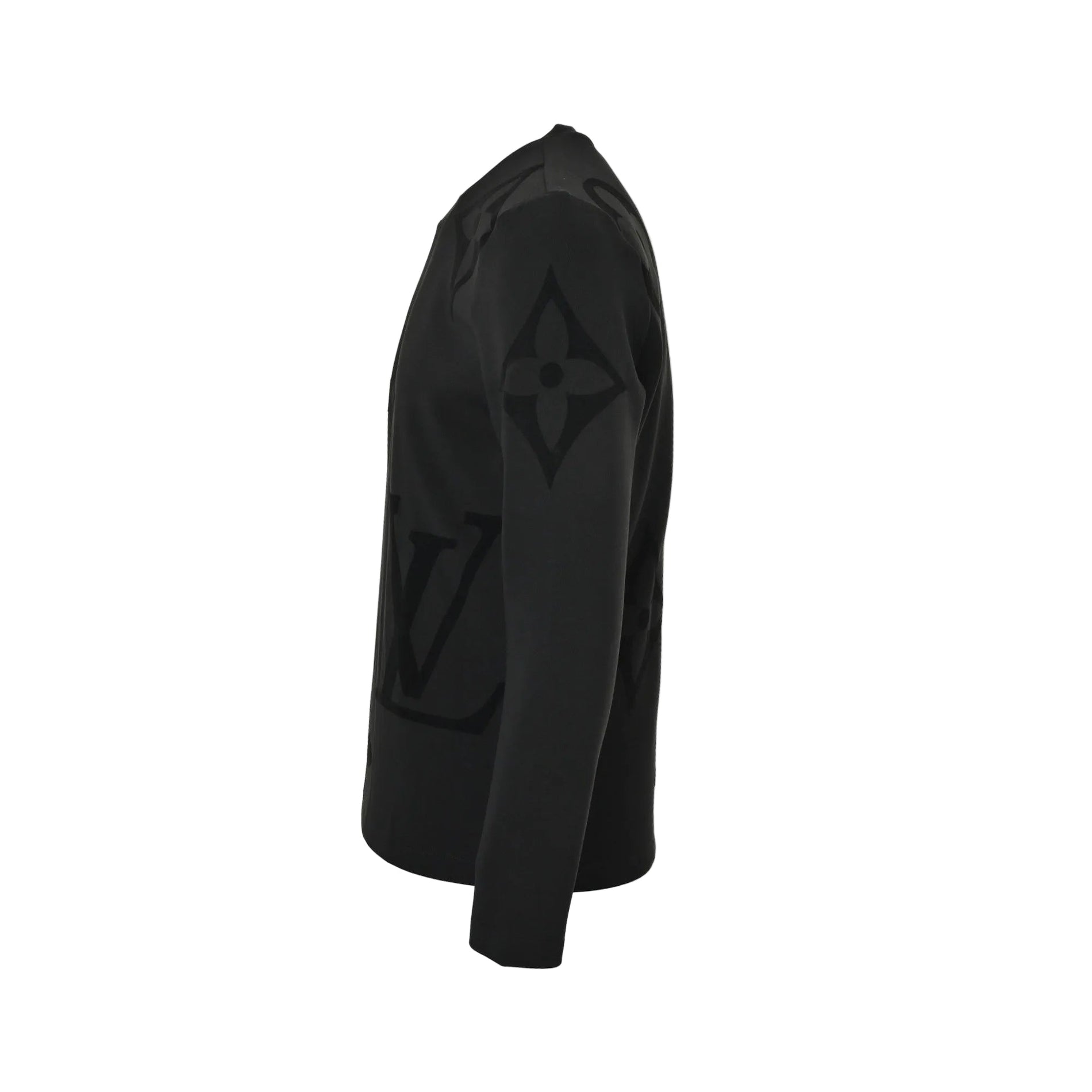 Louis Vuitton LV Monogram Long-Sleeved Cotton Crewneck - image 3