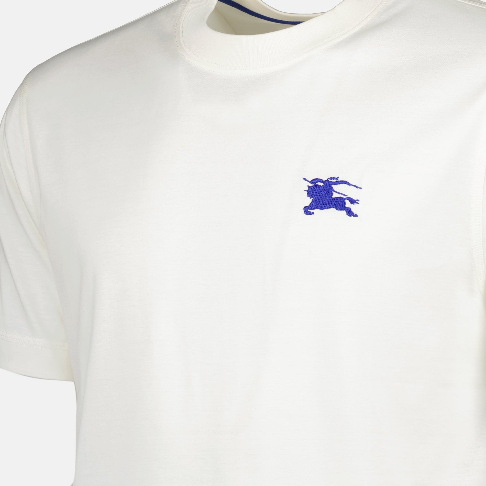 Burberry White Cavalier T-Shirt - image 5