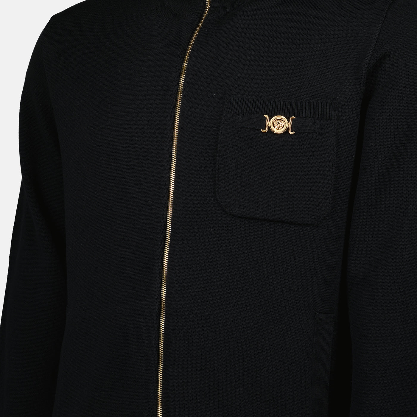 Versace Zipped Cashmere Jacket - image 5