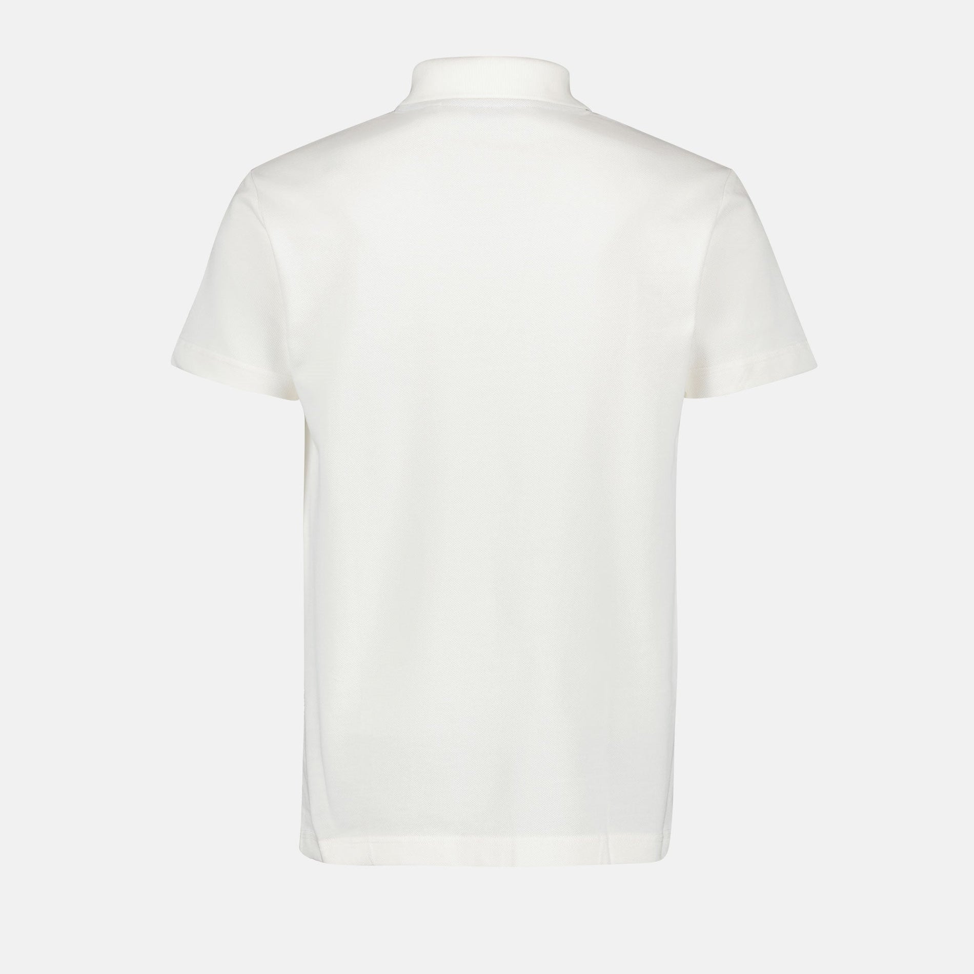 Burberry White Polo with Signature Equestrian Logo - image 4