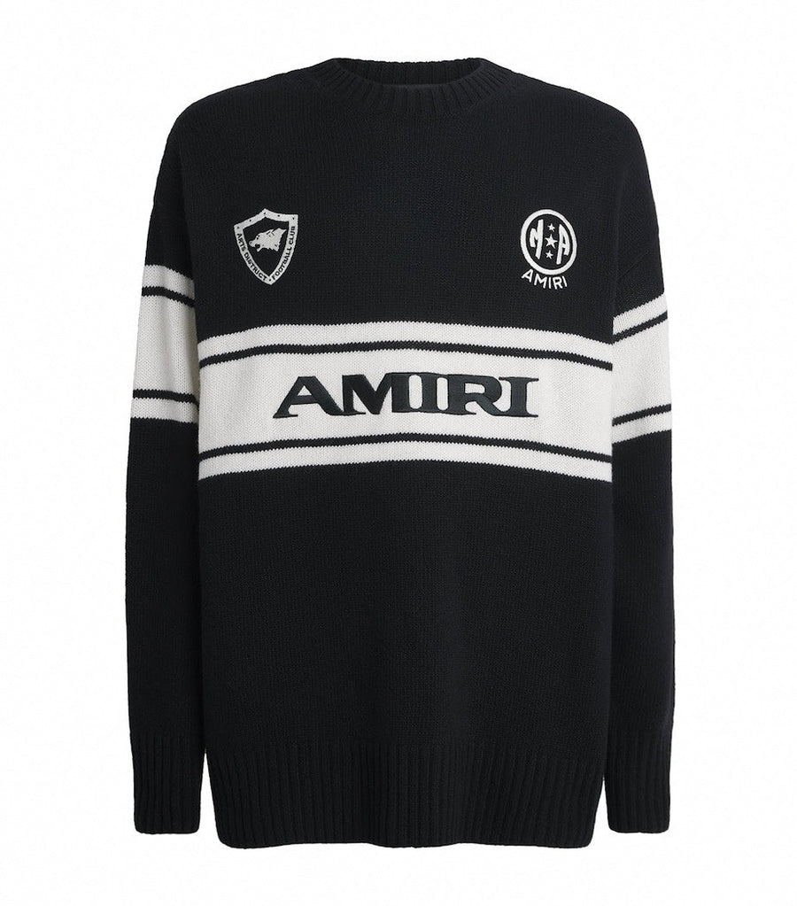 Amiri Black Varsity Knit