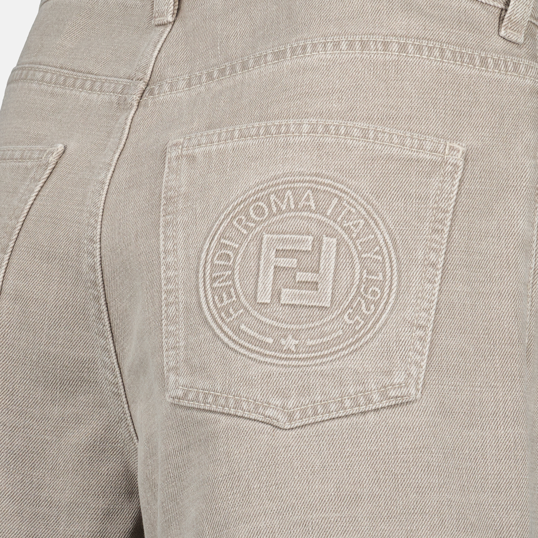 Fendi Denim Shorts - image 3