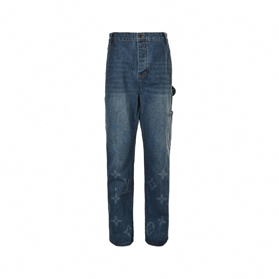 Louis Vuitton Monogram Utility Denim Jeans