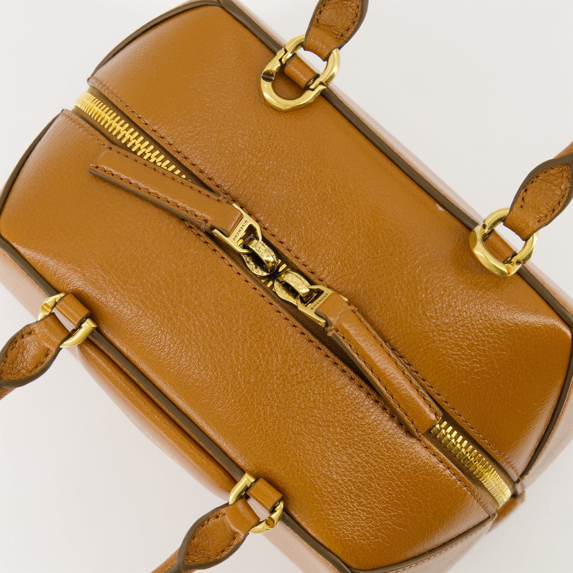 Givenchy Small Antigona Top Handle Bag in Tan Leather - image 4