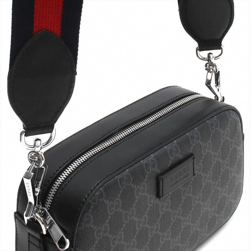 Gucci Black Canvas Crossbody Bag - image 5