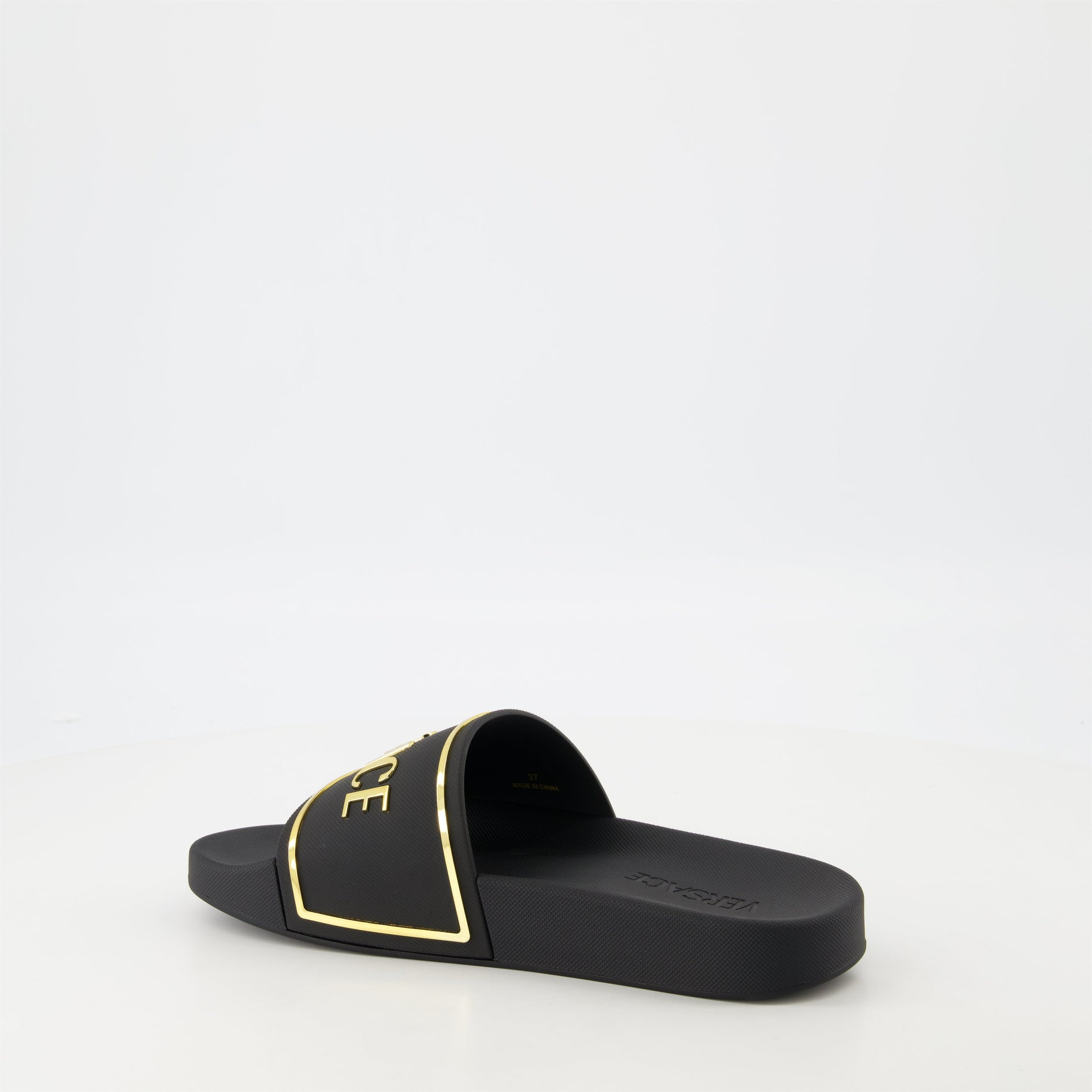 Versace Logo Pool Slide Slippers - image 3
