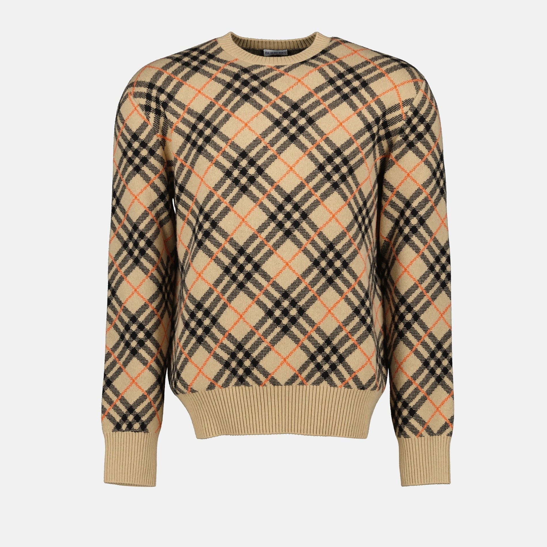 Burberry Checked Sweater