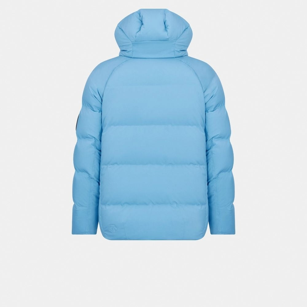 Dior Hooded Down Jacket in Sky Blue Technical Taffeta - image 3