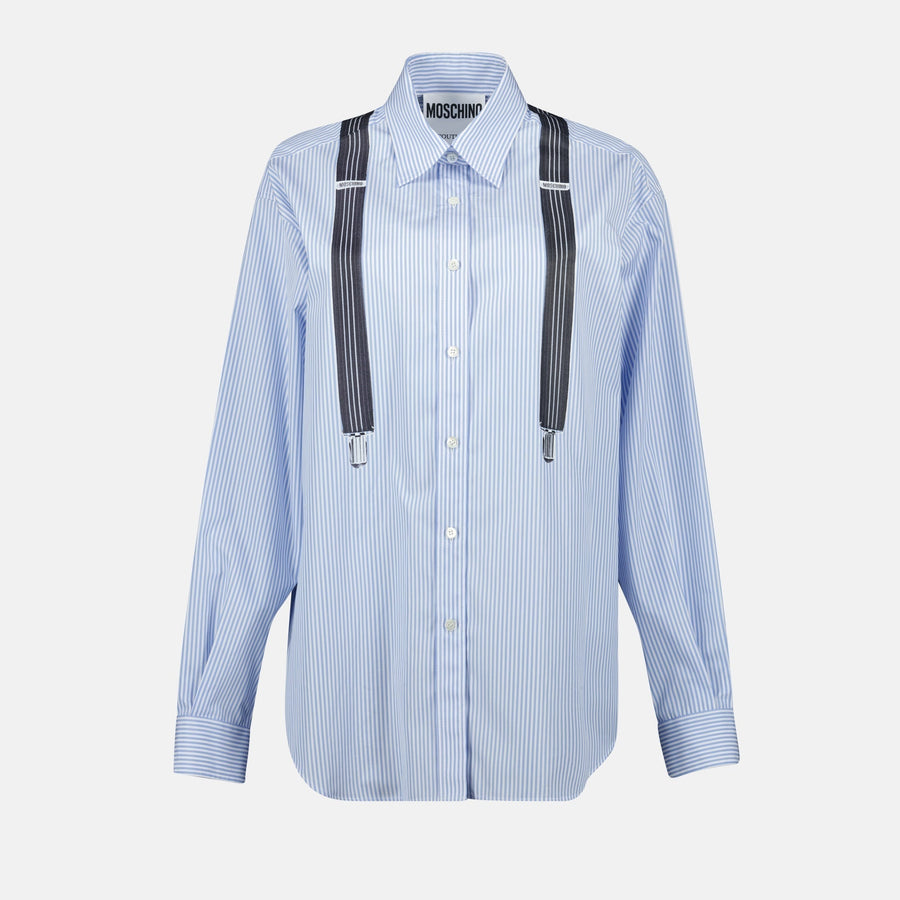 Moschino Striped Cotton Shirt