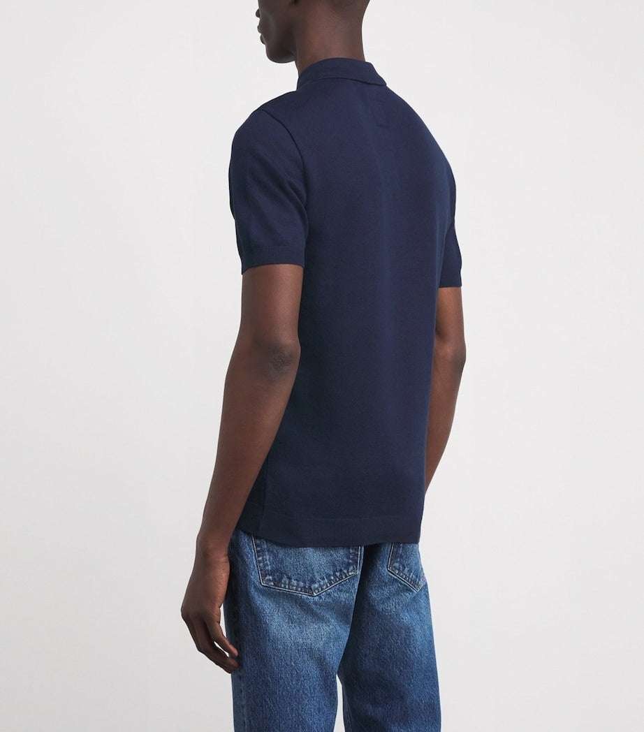 Emporio Armani EA Logo Cotton Polo Shirt - image 4