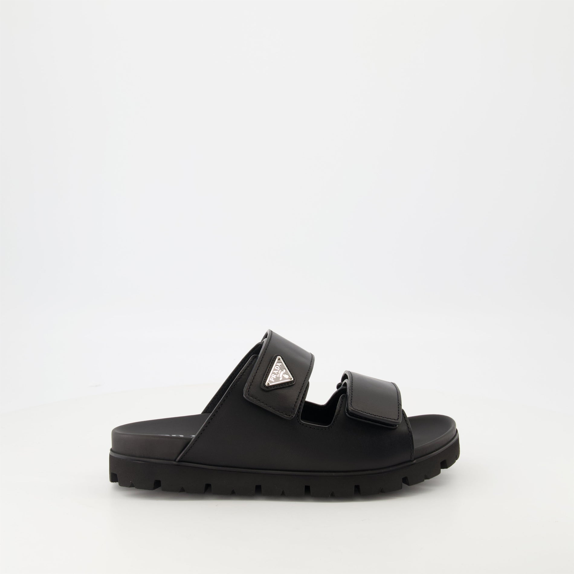 Prada Leather Flip-Flops