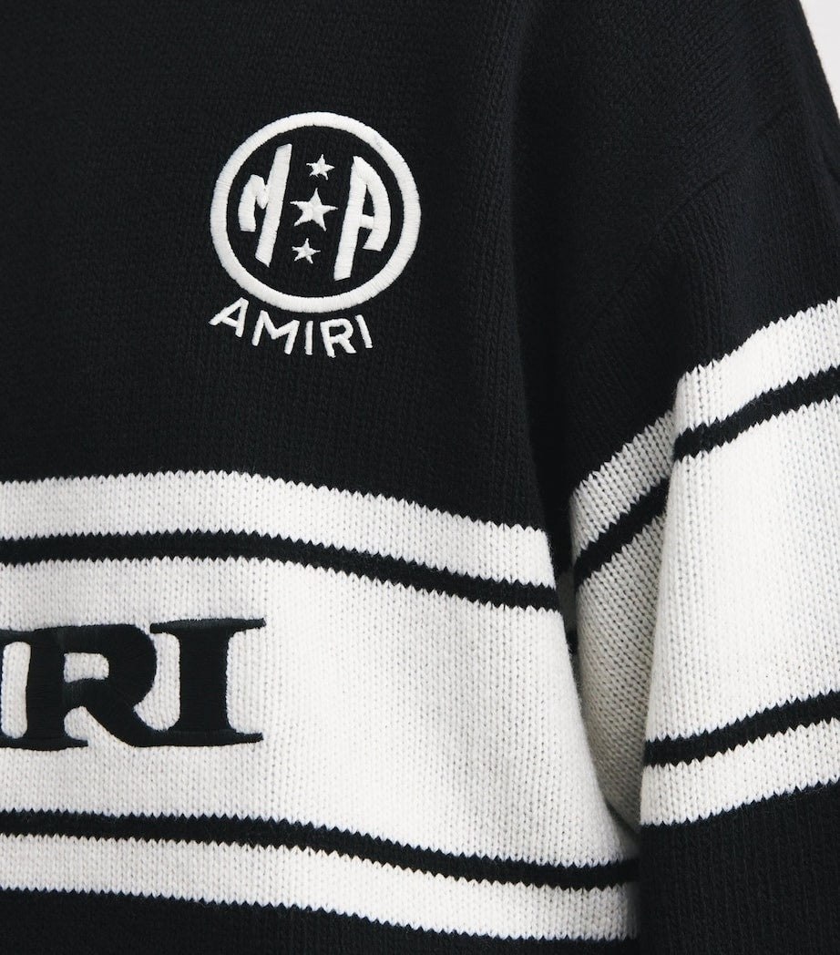 Amiri Black Varsity Knit - image 4
