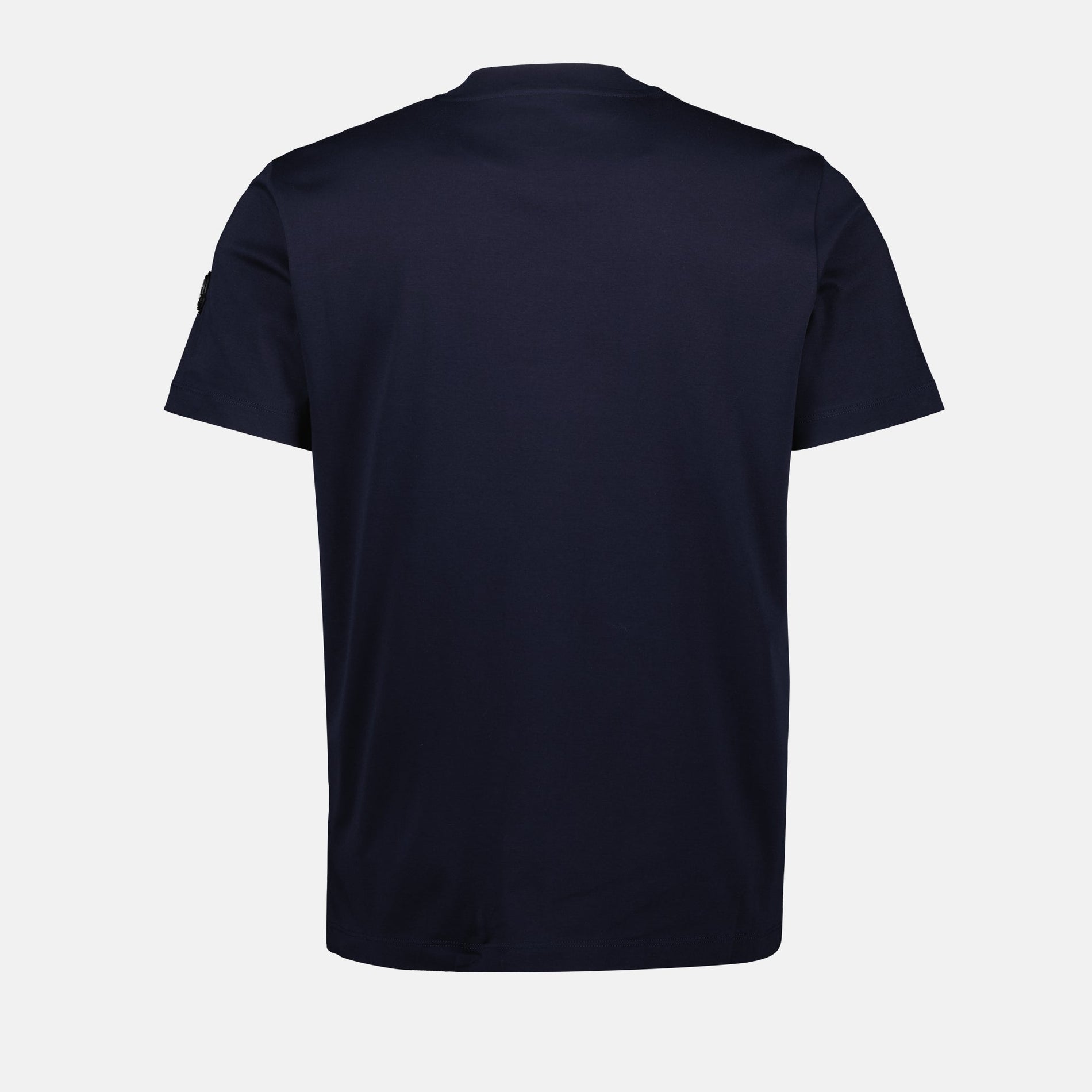 Moncler Navy Blue Logo Lettering T-Shirt - image 4
