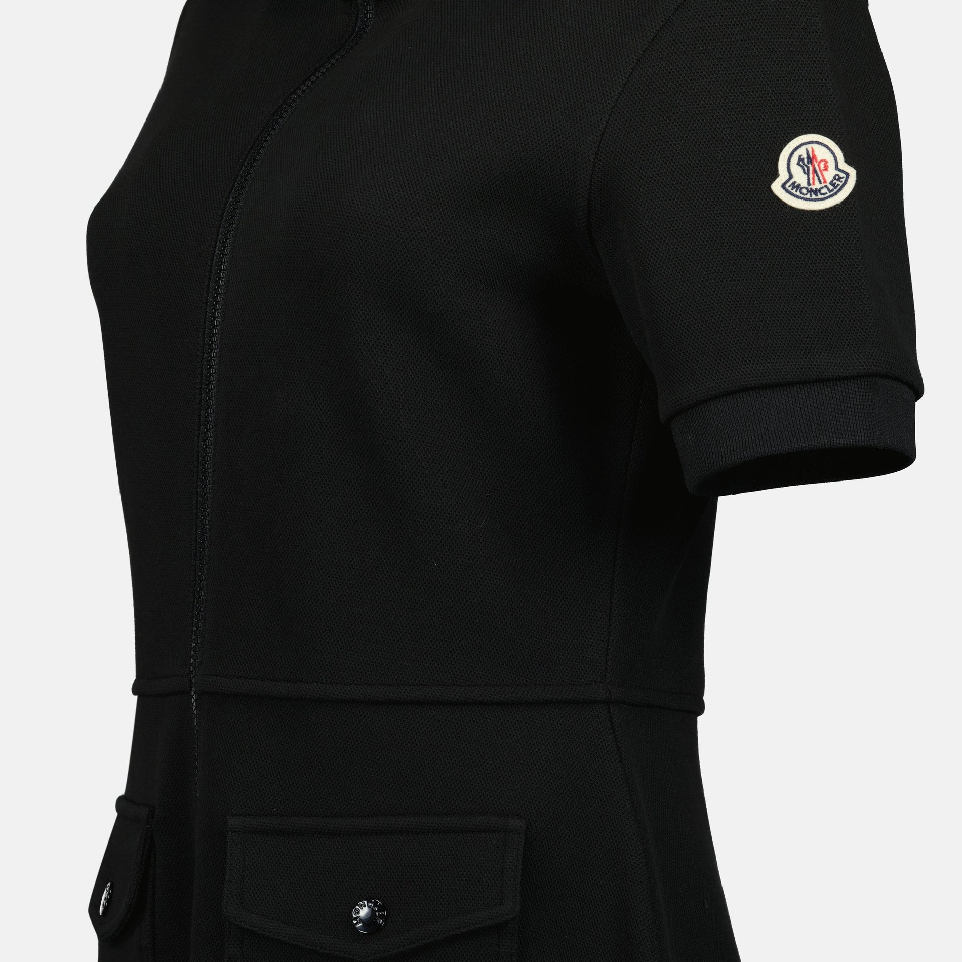 Moncler Zip-Front A-Line Mini Dress - image 5