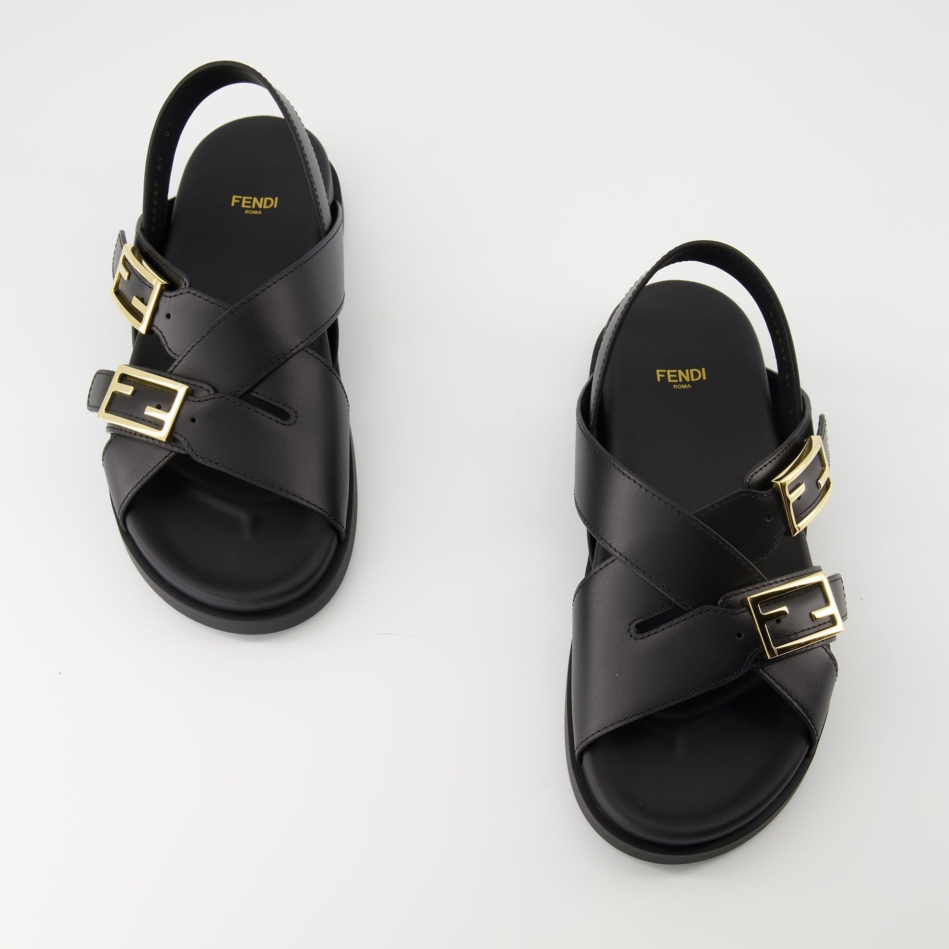 Fendi Sandals with Buckle Hardware - image 6