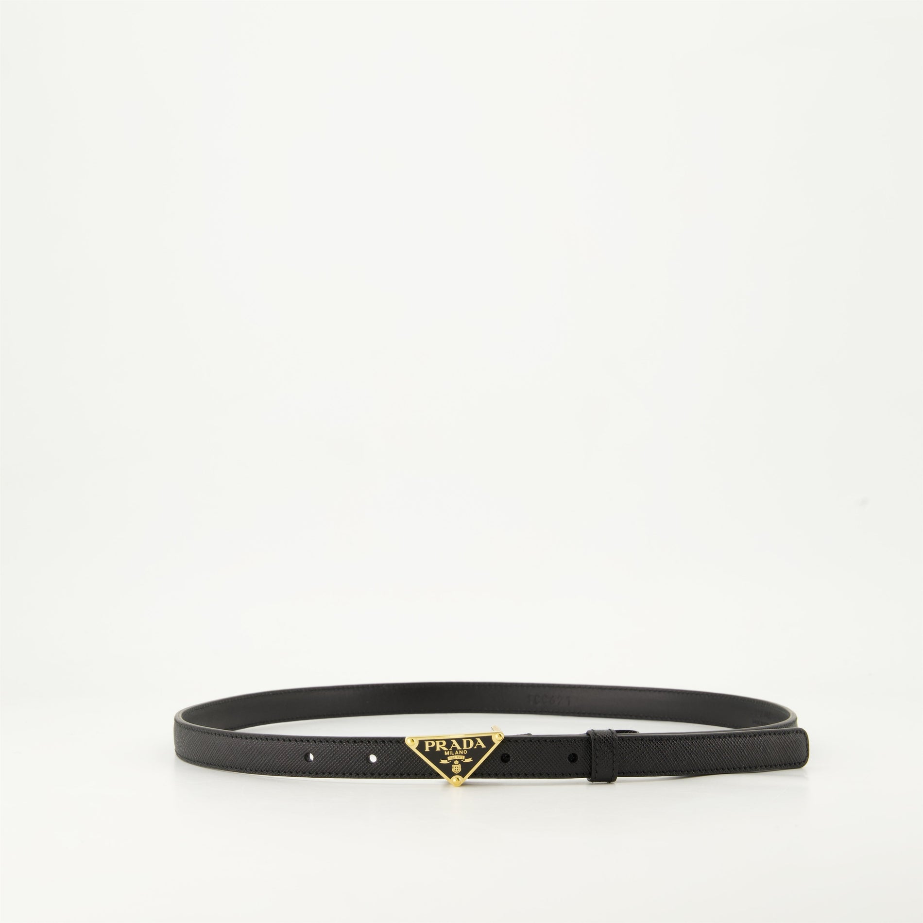 Prada Saffiano Leather Belt