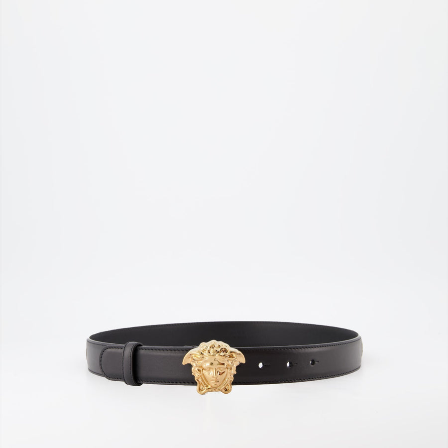 Versace Medusa Leather Belt