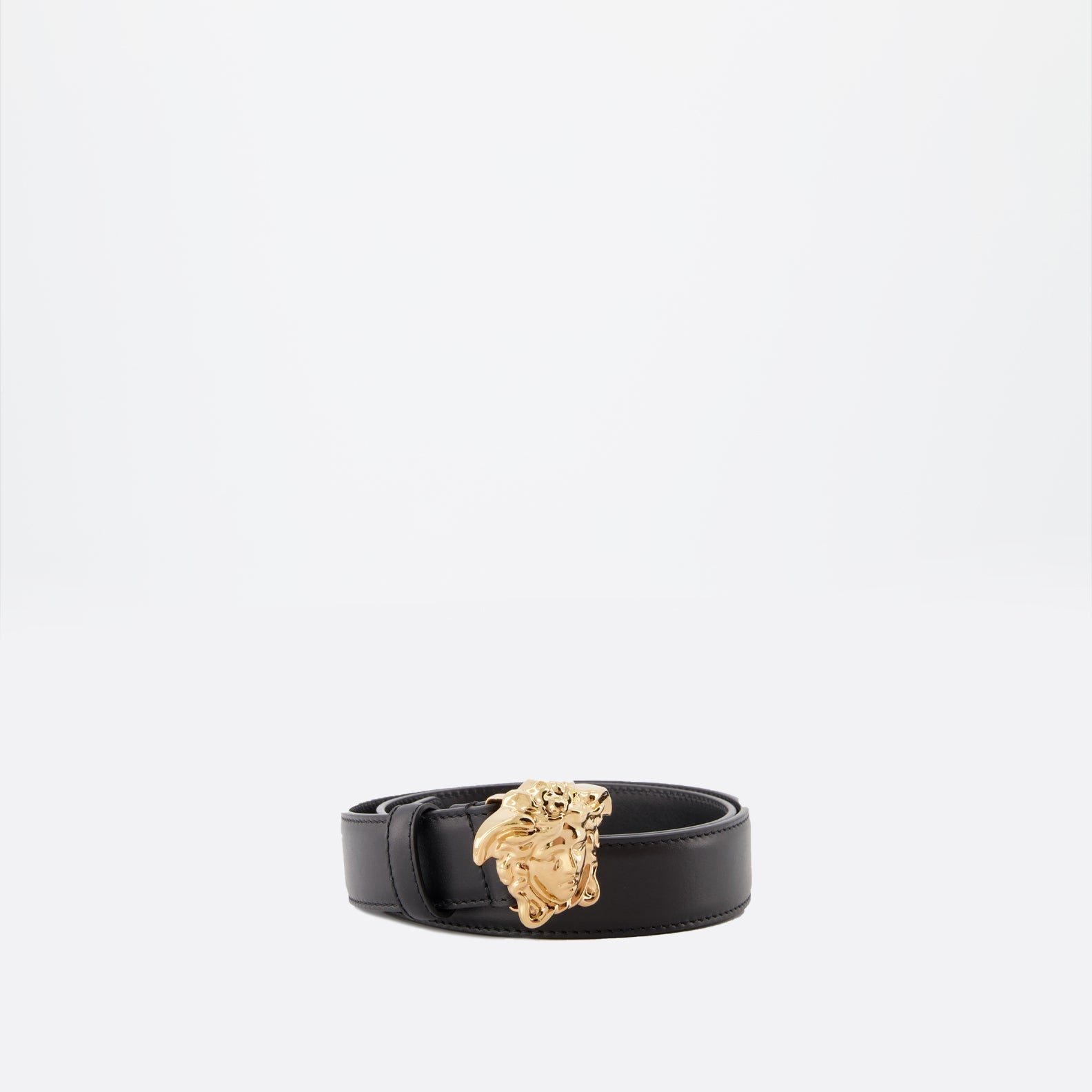 Versace Medusa Leather Belt - image 2