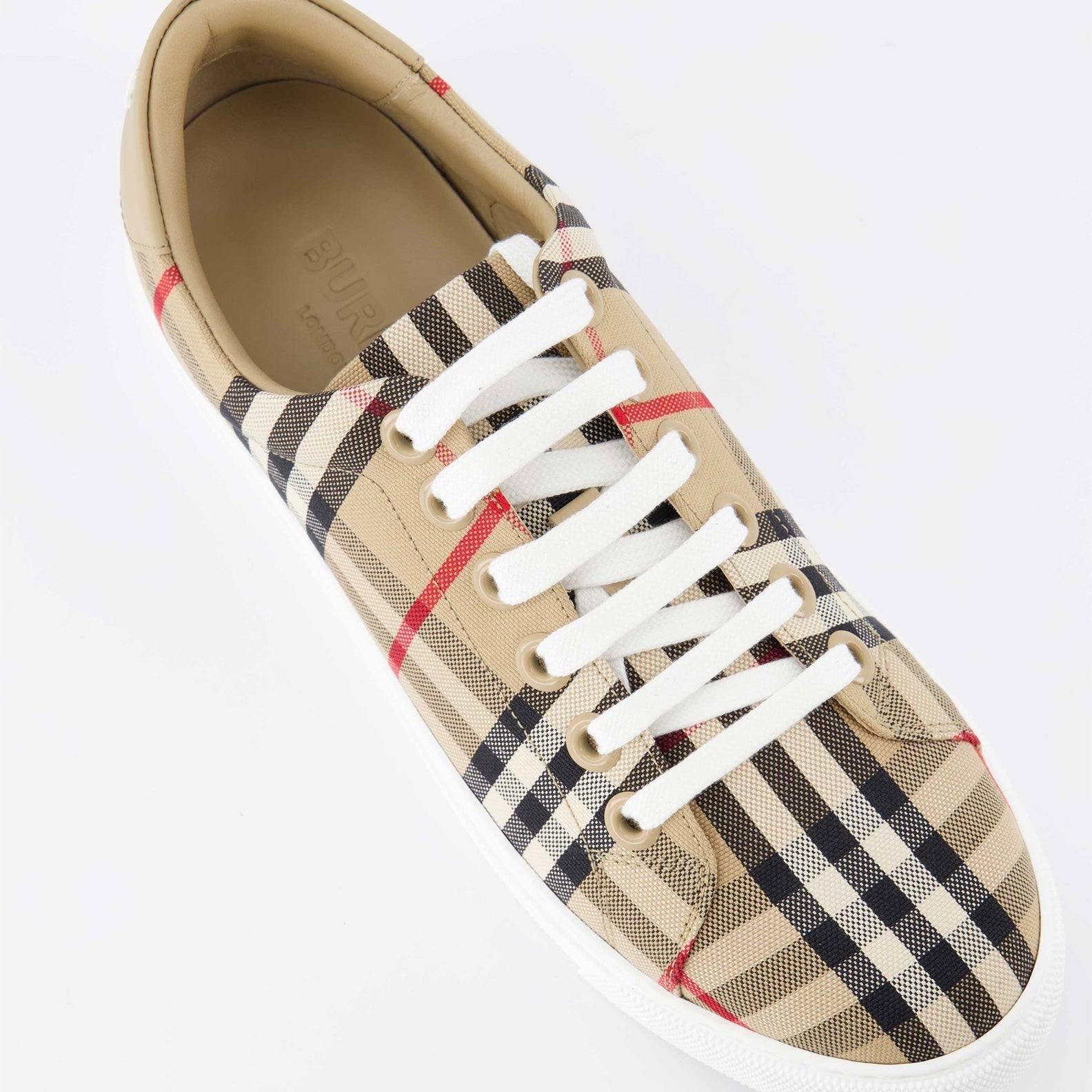 Burberry Vintage Check Low-Top Sneakers - image 4