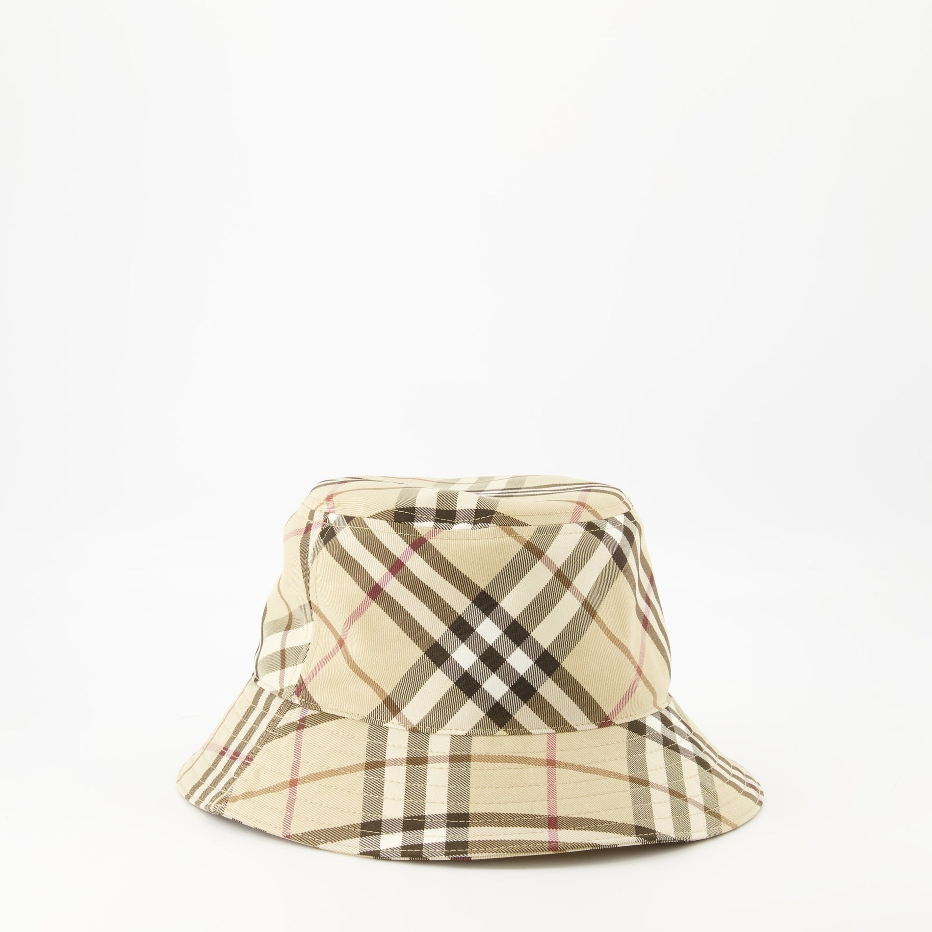 Burberry Vintage Check Logo Bucket Hat - image 2