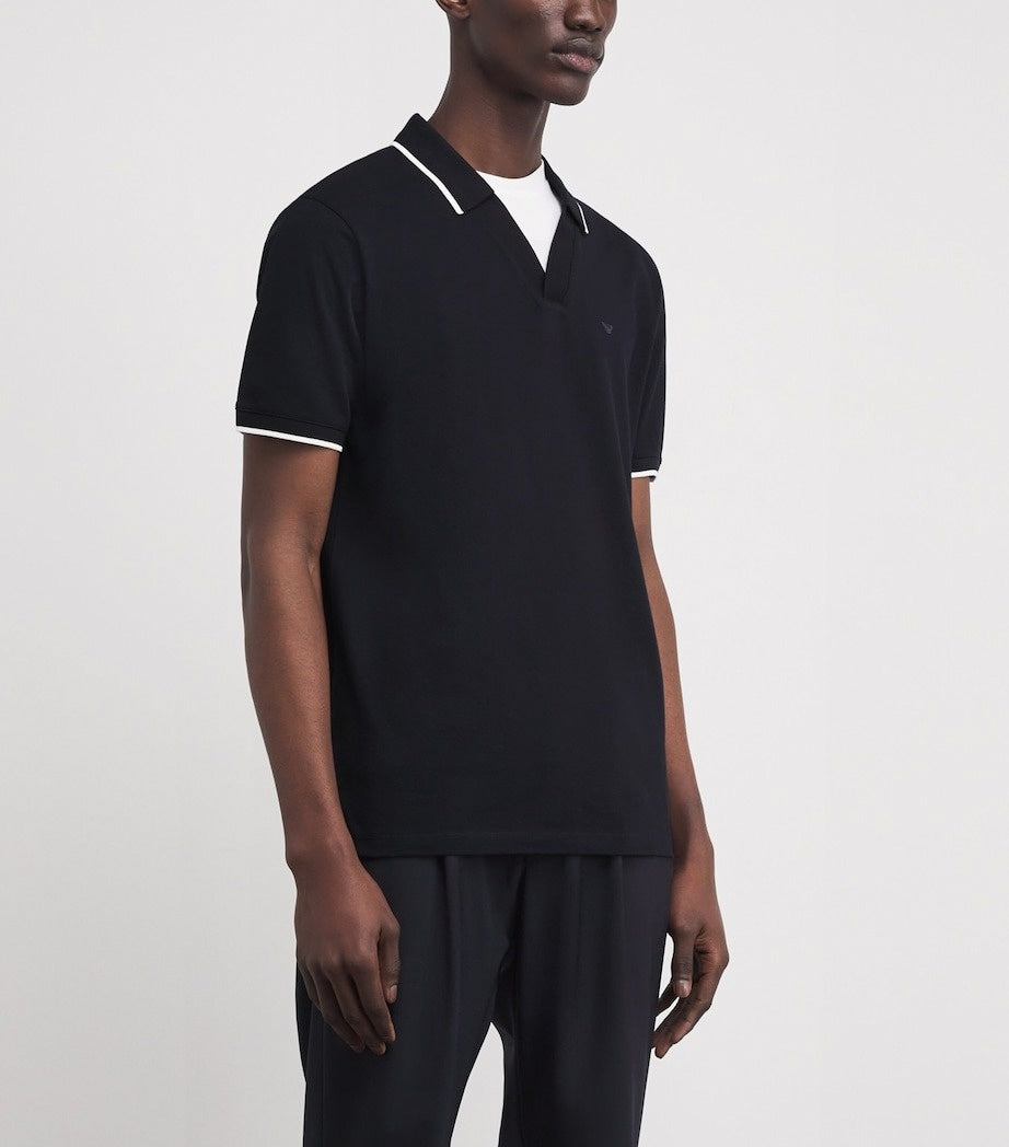 Emporio Armani Cotton Polo Shirt - image 5