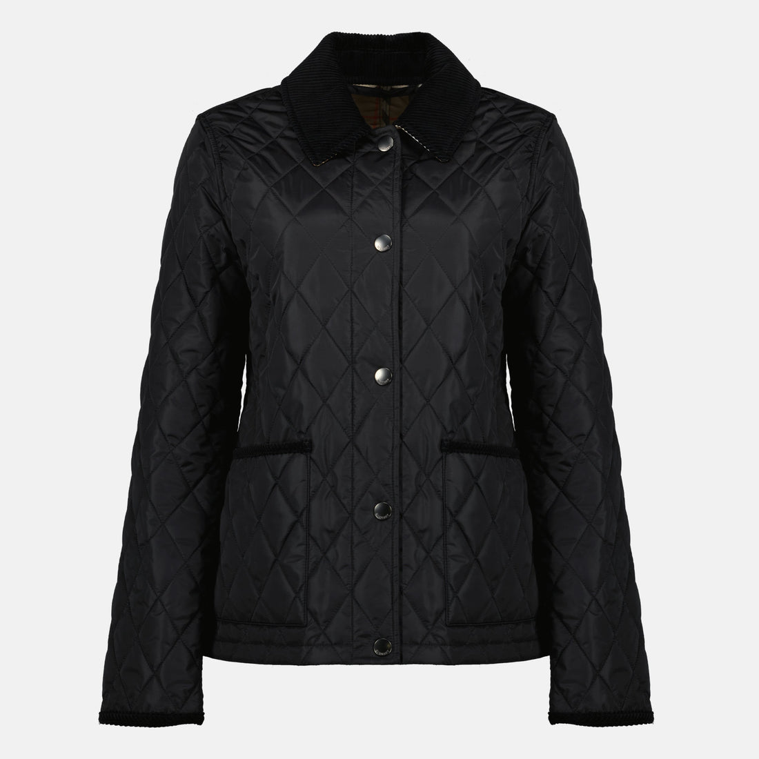 Quilted Jacket-Black