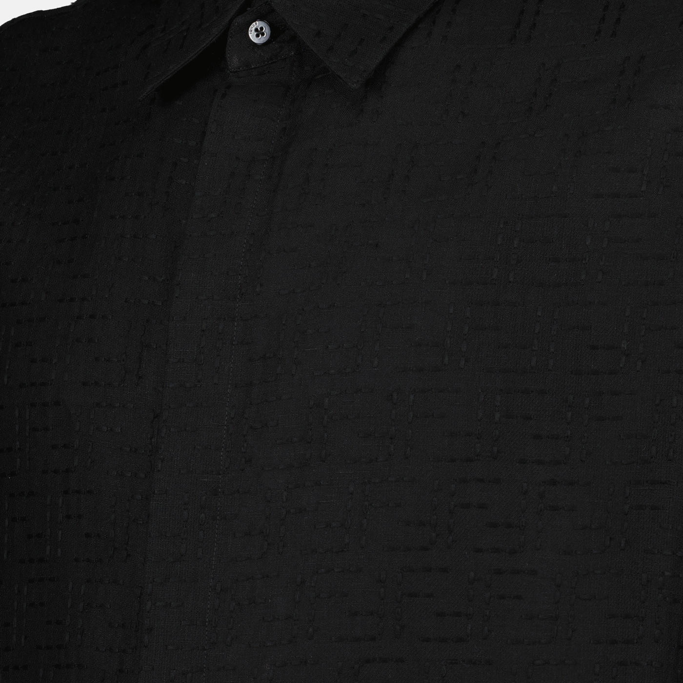 Fendi FF Linen Shirt - image 3