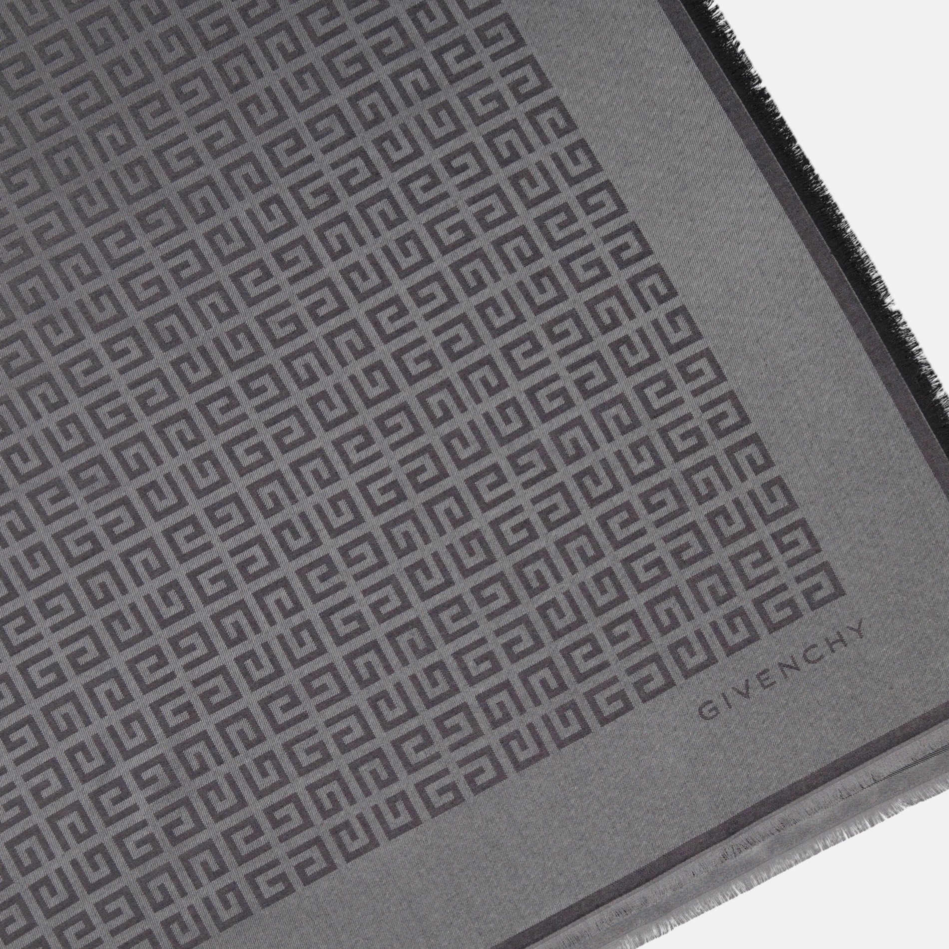 Givenchy 4G Monogram Scarf – Grey - image 3