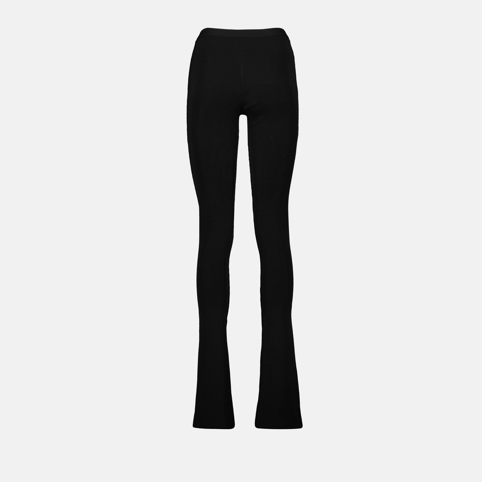Prada Ribbed Flared Knit Leggings - image 2