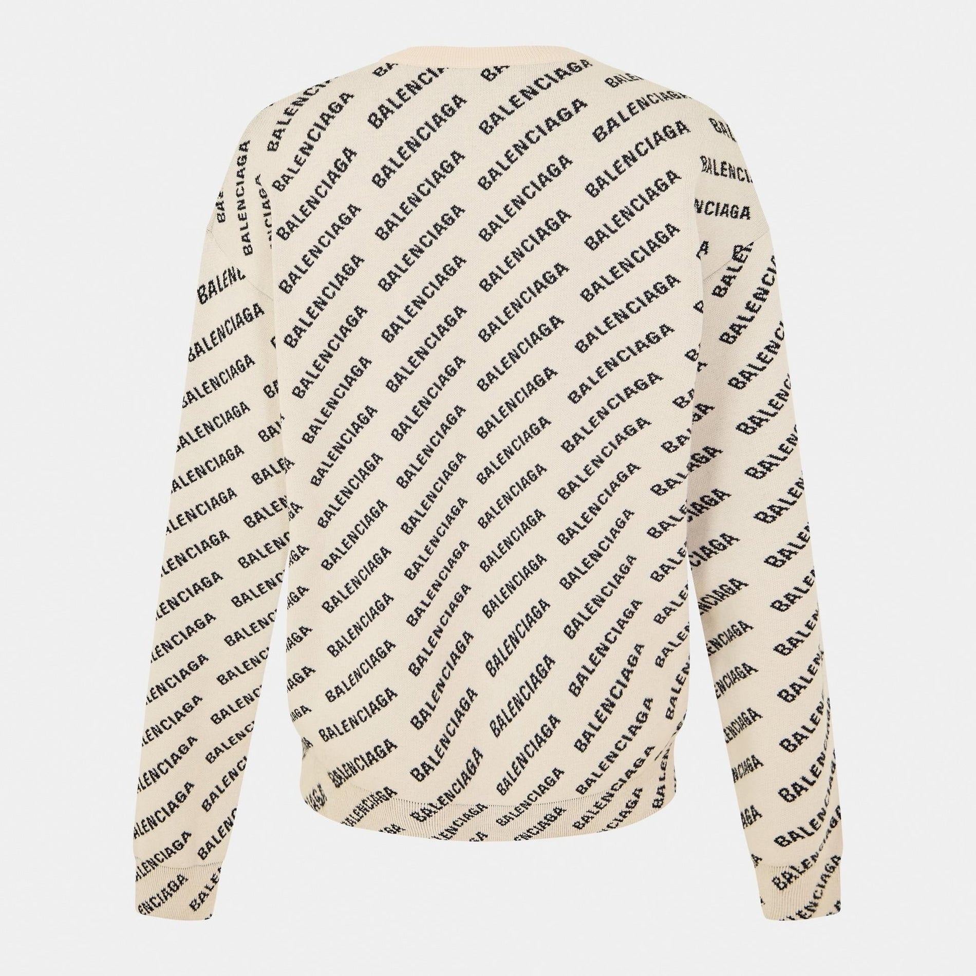 Balenciaga Mini All-Over Logo Sweater - image 2