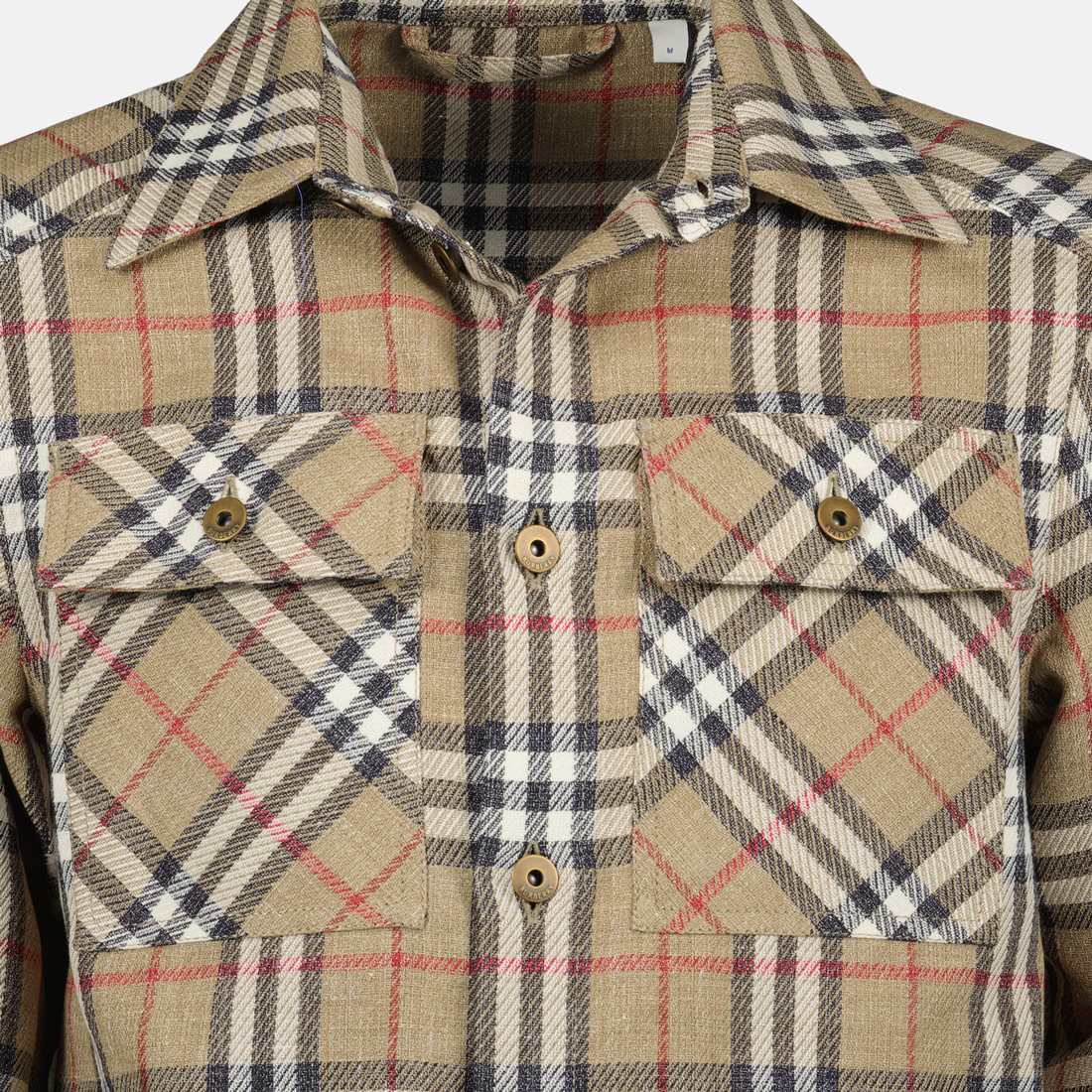 Burberry Check Plaid Shirt - image 5