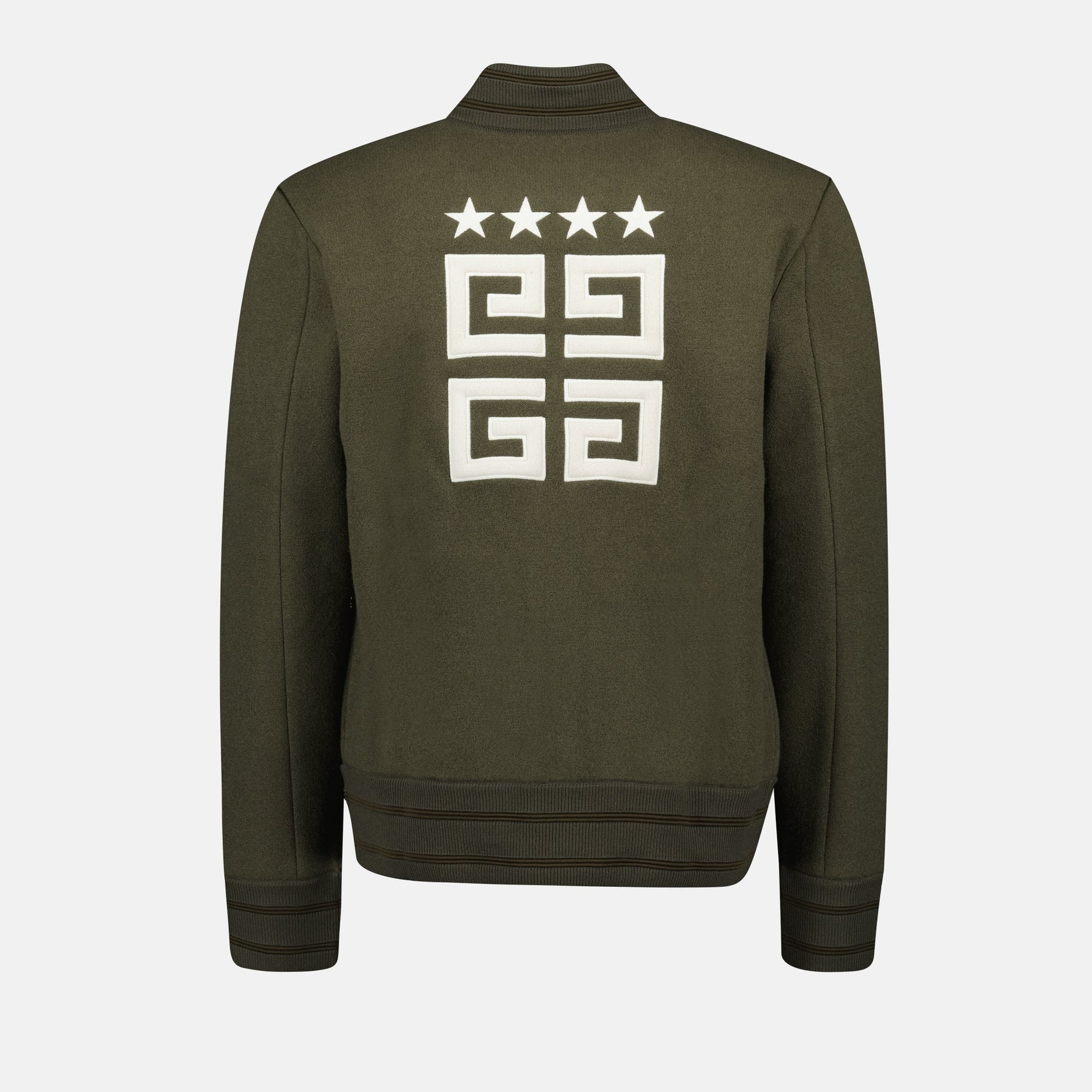 Givenchy Khaki Varsity Jacket - image 4
