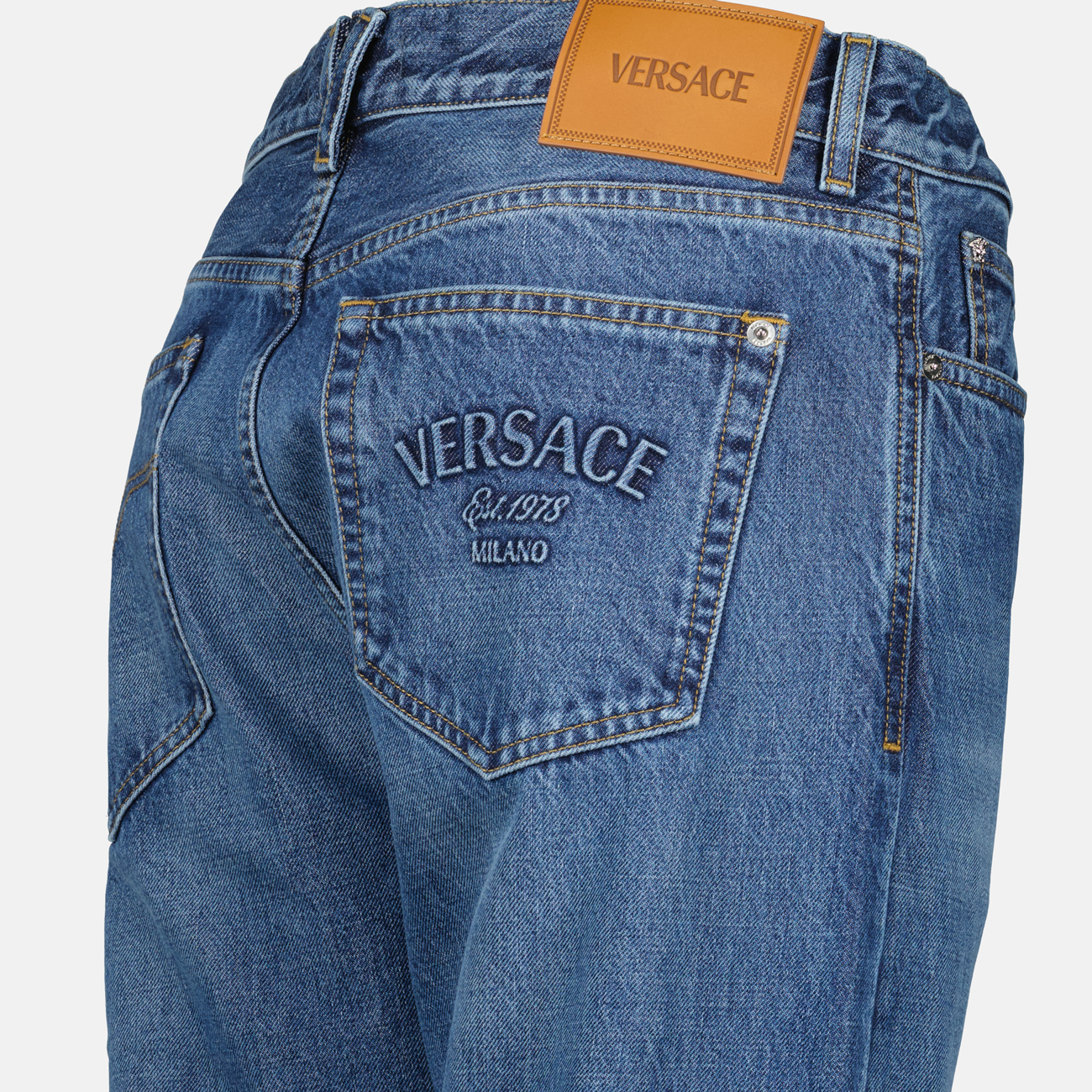 Versace Straight Jeans - image 5
