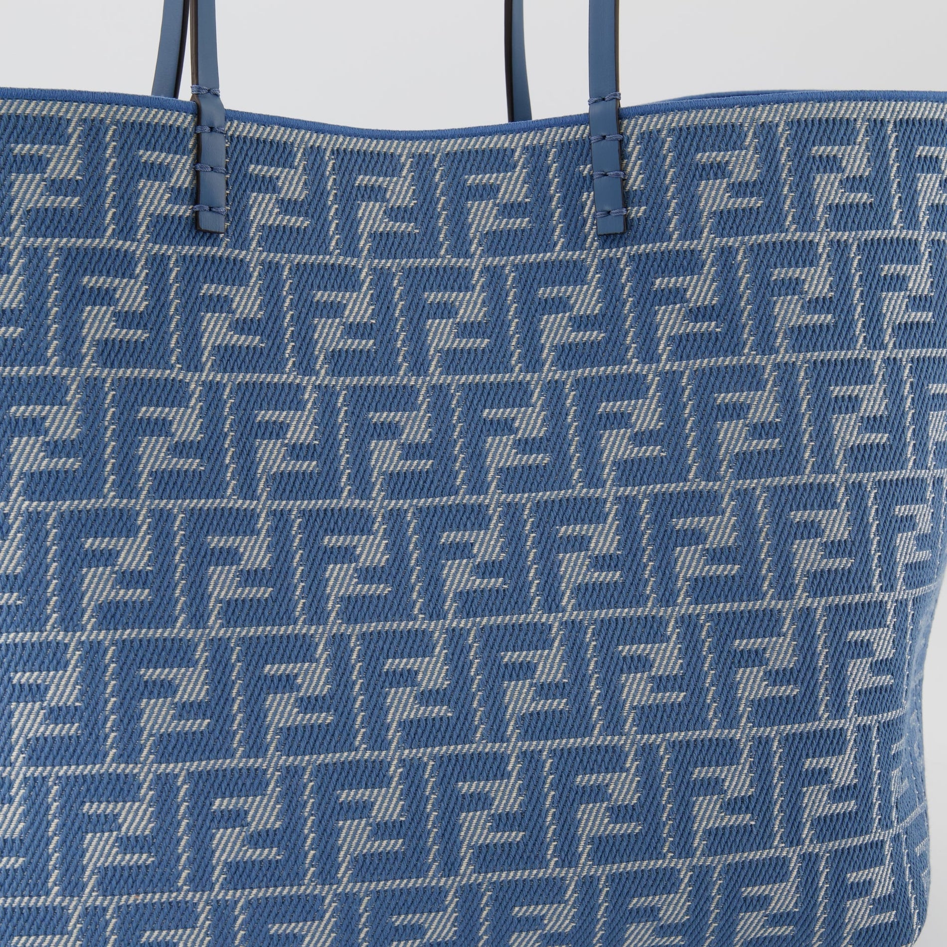 Fendi Striped Canvas Tote - image 6