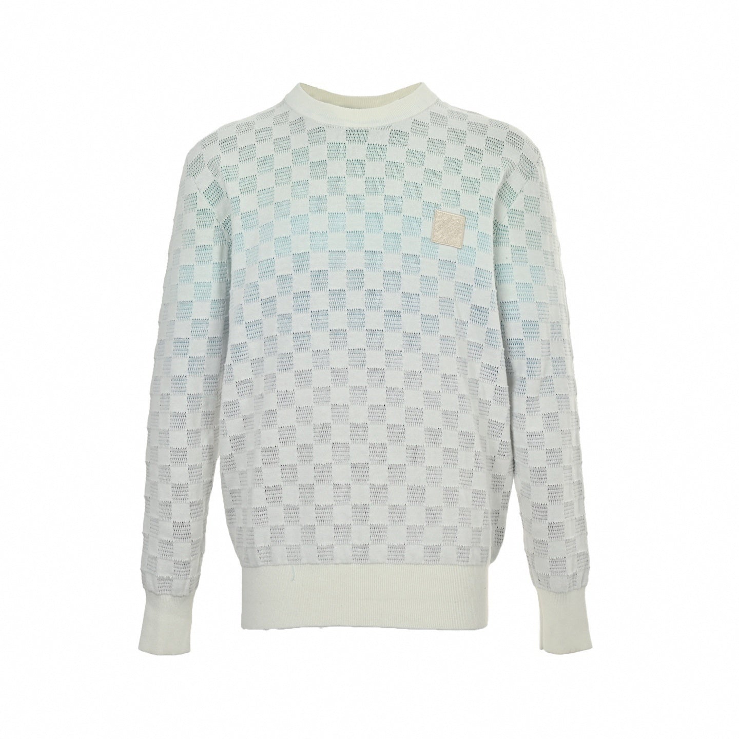 Louis Vuitton Damier Pattern Knit Sweater