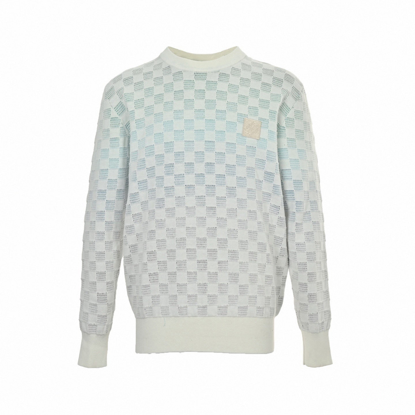 Louis Vuitton Damier Pattern Knit Sweater