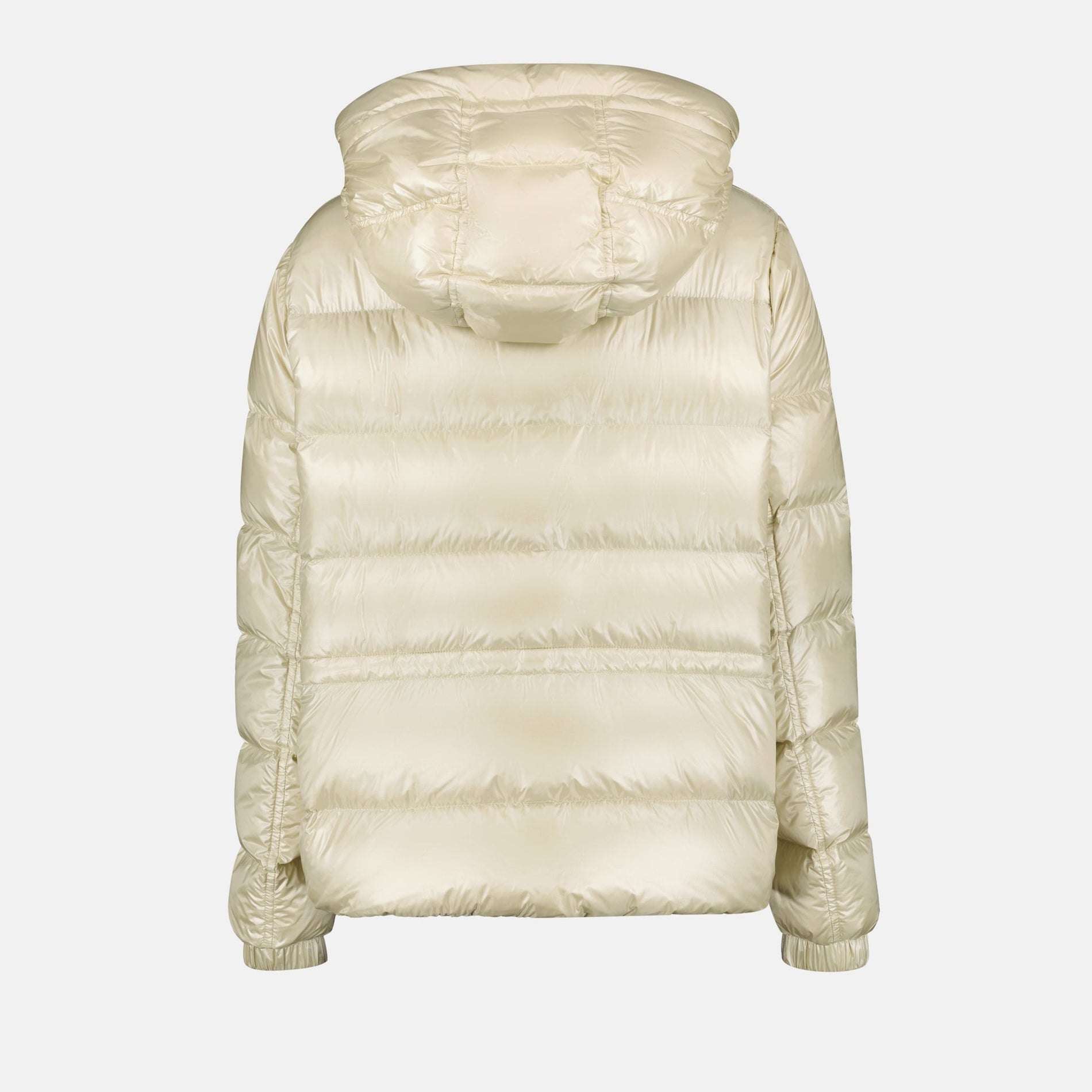 Moncler Cream Hooded Down Puffer Jacket - image 4