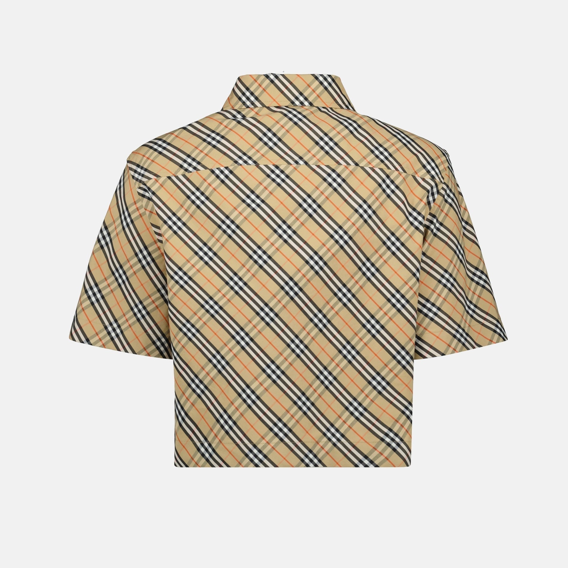 Burberry Cropped Short Sleeve Shirt - image 4