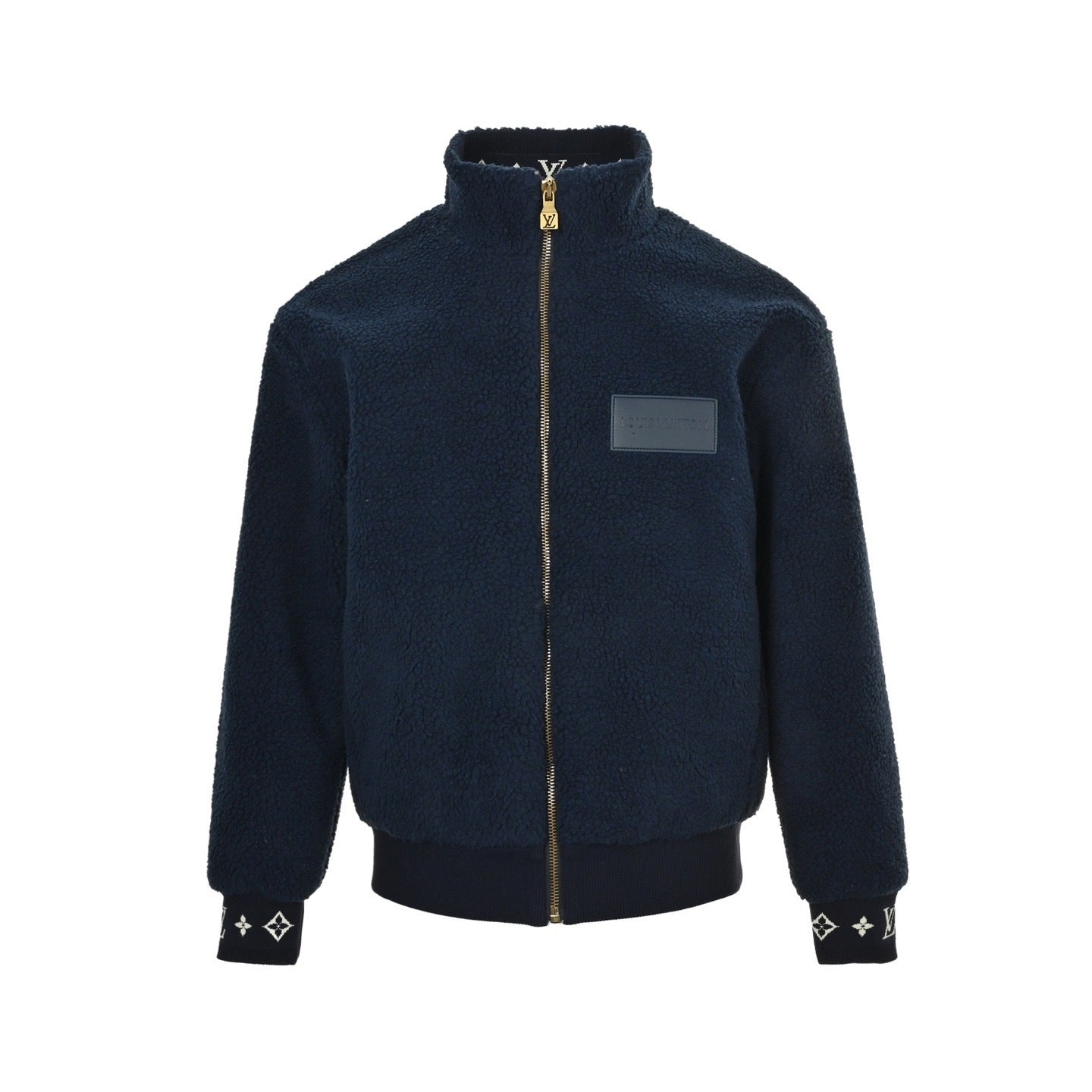 Louis Vuitton Teddy Fleece Stand-Collar Jacket
