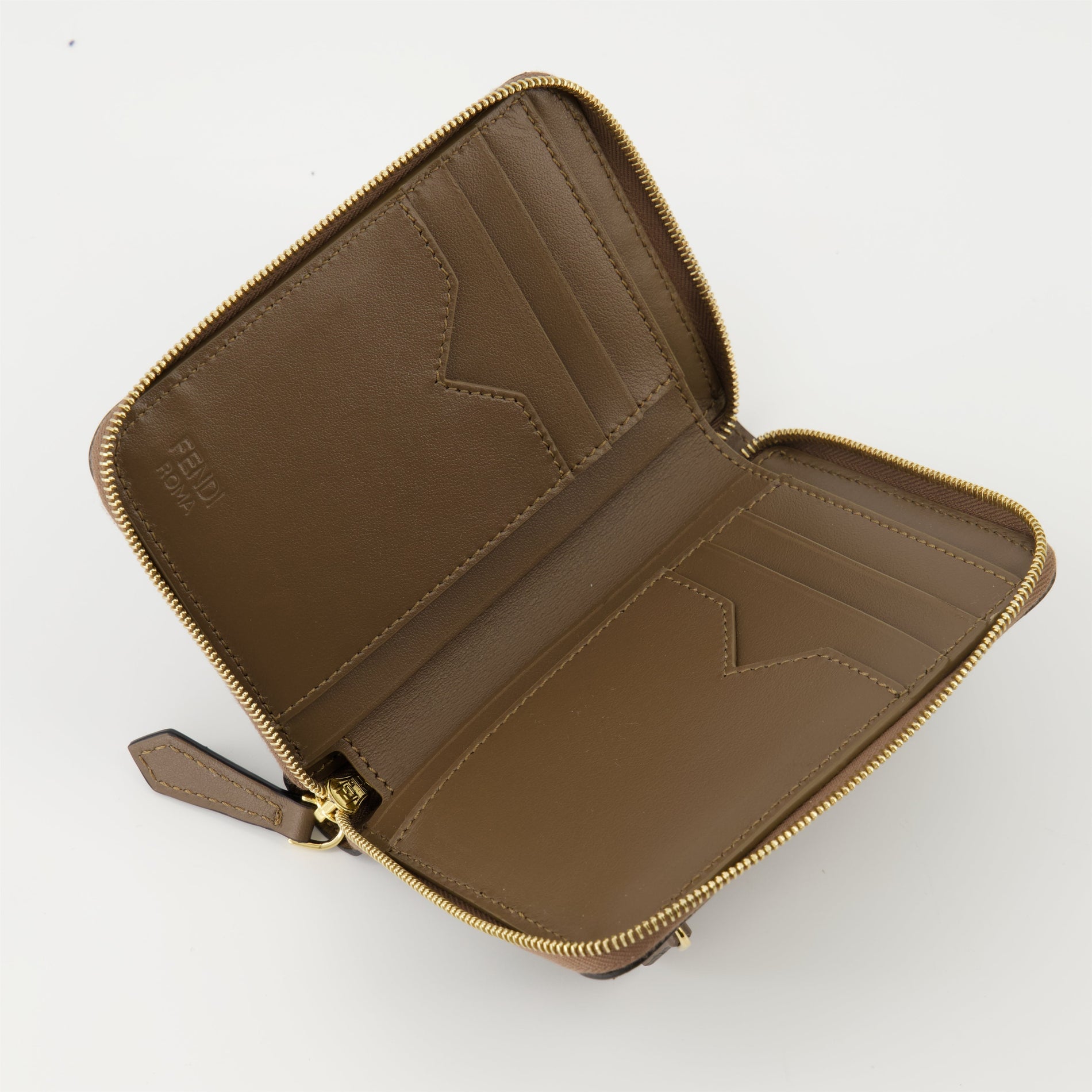 Fendi Embossed Zip Wallet - image 3