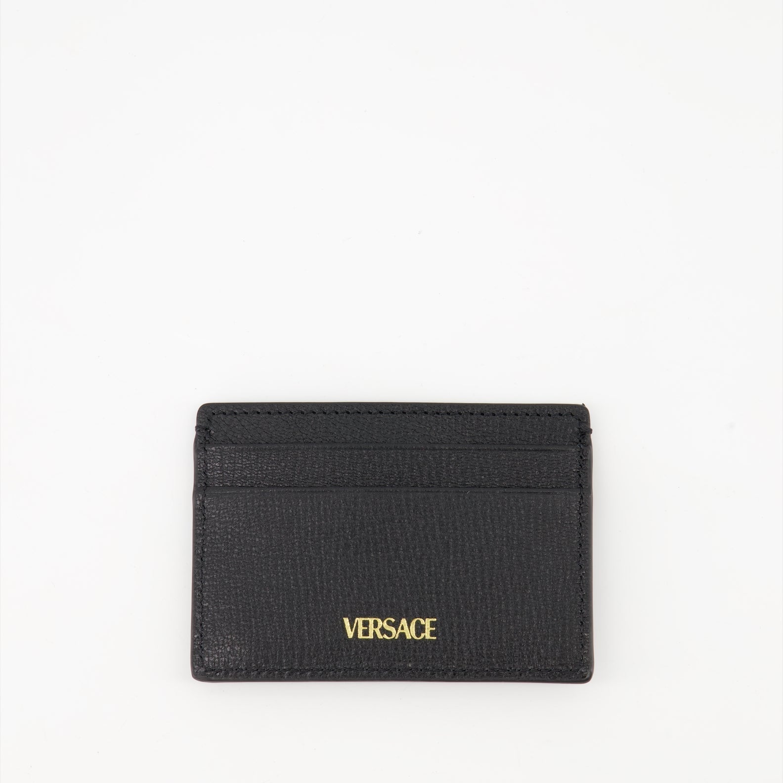 Versace Medusa Biggie Leather Card Holder - image 2
